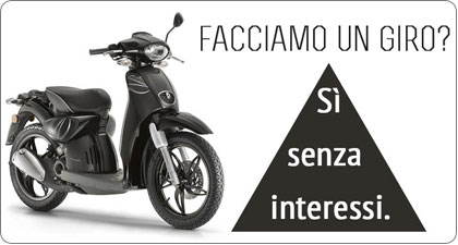 Scarabeo 50 cc e 100 cc senza interessi