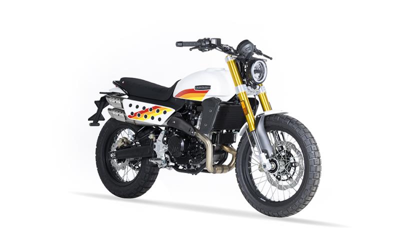CaballeroScrambler Sunset White
